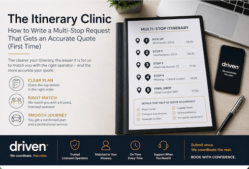 The Itinerary Clinic: How to Write a Multi-Stop Request That Gets an Accurate Quote (First Time)
