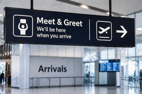 Meet & Greet at Arrivals: The Simple Way to Start Your Journey